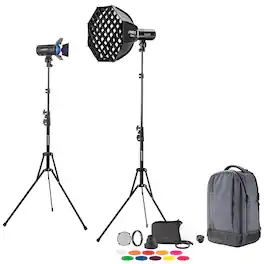 Westcott - FJ100 100Ws Strobe 2-Light Backpack Kit with Wireless Trigger for Sony Cameras