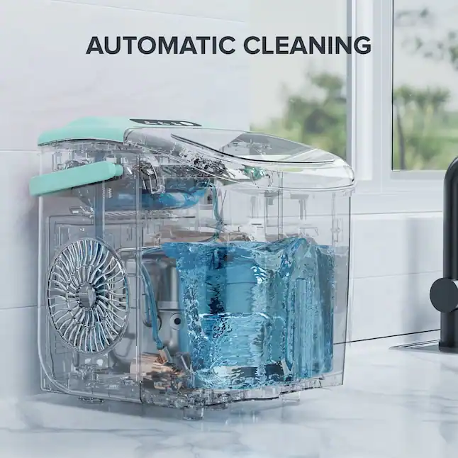Bullt Format Electactic 26 lb Ice Per day Portable/Countertop Bullet Ice Maker ...