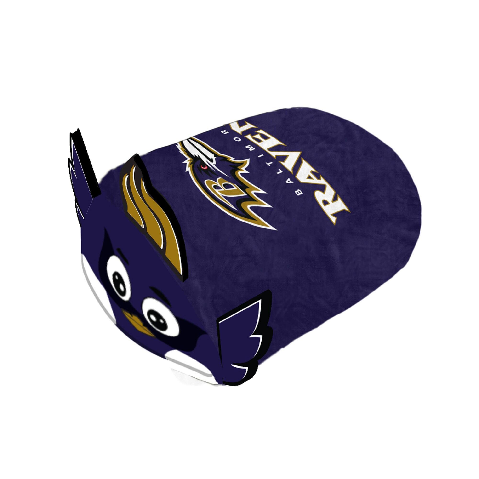 Pegasus - Baltimore Ravens Stackable Plushie Mascot Pillow - Multicolor
