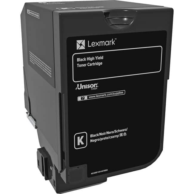 Lexmark - Original Toner Cartridge - Laser - High Yield - 20000 Pages - Black price history on PriceWatchPro