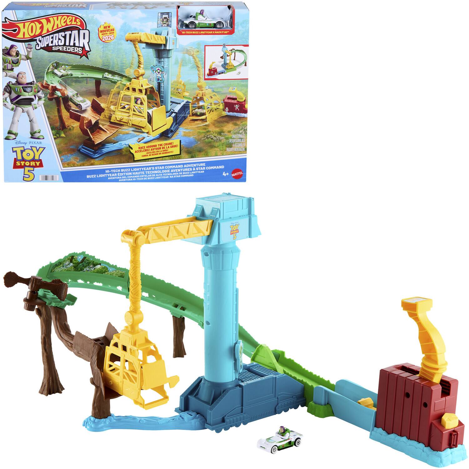 Hot Wheels Superstar Speeders 2026 - Disney Pixar Toy Story 5 - Star Command Adventure