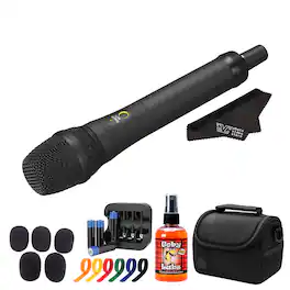 Sony - UTX-M40 Wireless Handheld Cardioid Microphone Transmitter (UC25: 536–608 MHz) | More - Black