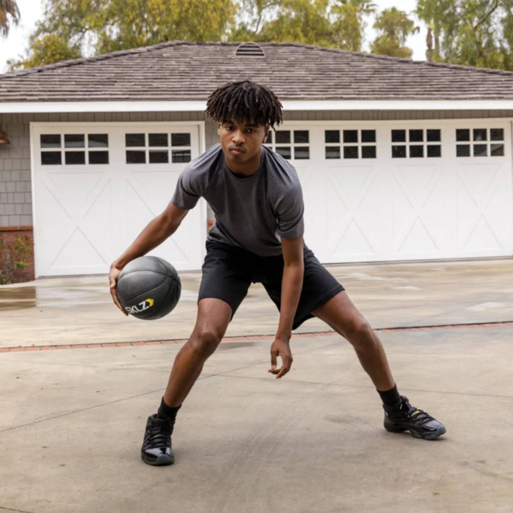 Alt View 2. SKLZ - SKLZ Light Weight Control Training Basketball, Black - Black.