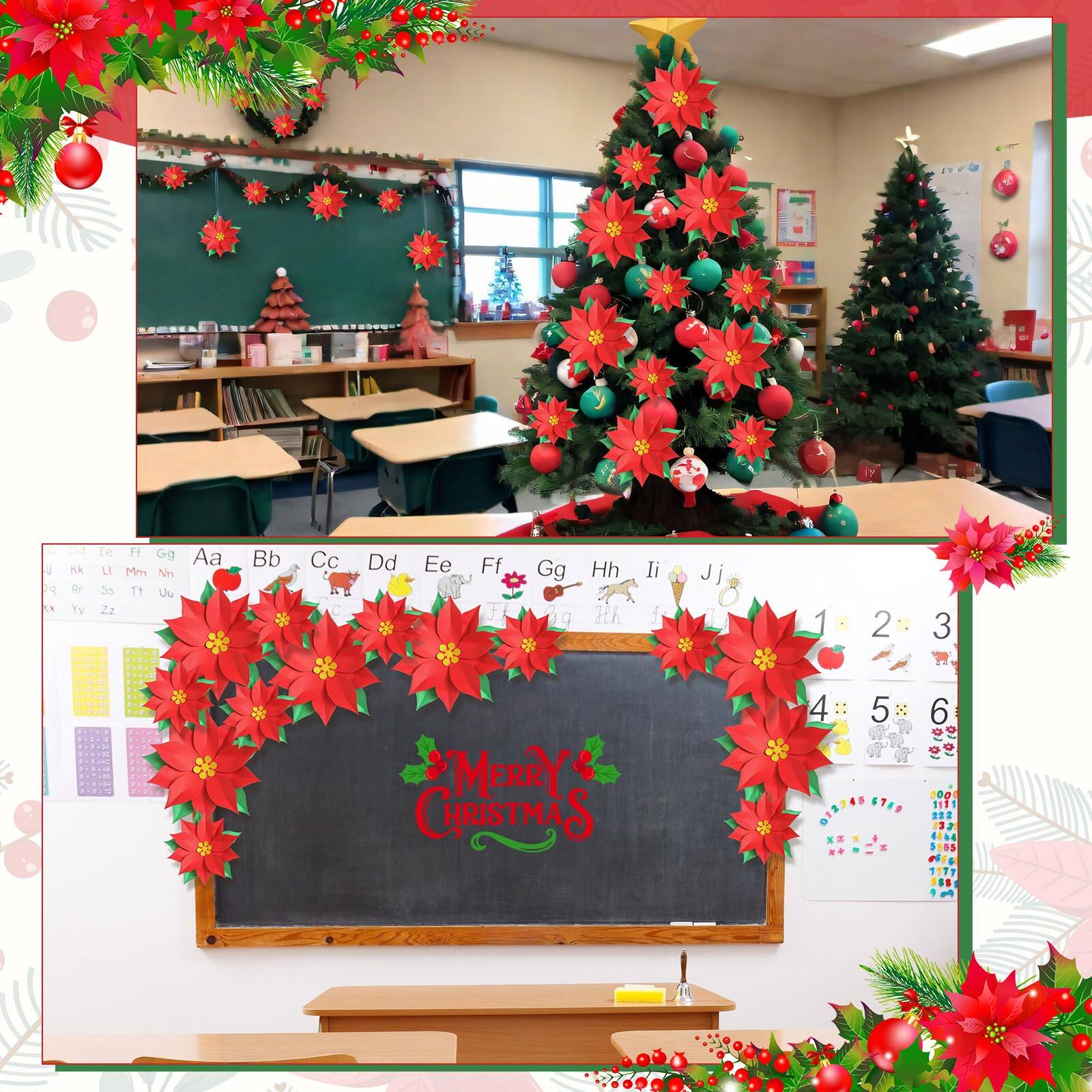 Sure, here is the corrected and grouped text from the image:

---

**Alphabet:**
- Aa Bb Cc Dd Ee Ff Gg Hh Ii Jj Kk Ll Mm Nn Oo Pp Qq Rr Ss Tt Uu Vv Ww Xx Yy Zz

**Numbers:**
- 1 2 3 4 5 6 7 8 9 10

**Merry Christmas:**
- MERRY CHRISTMAS

---

This text is arranged as it appears in the image, with the alphabet, numbers, and the "Merry Christmas" message.