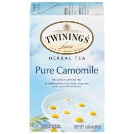 Twinings - Herb Pure Camomile Tea - Case of 6 - 20 Bags