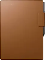 reMarkable Paper Pro - Premium Leather Book Folio for your 11.8'' Paper Tablet - Brown - Front_Zoom