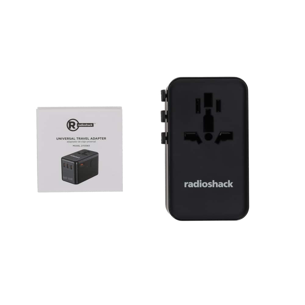 RadioShack - 140W 4-Port Universal Travel Adapter