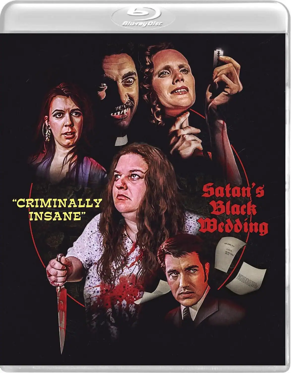 Front. Criminally Insane / Satan's Black Wedding   - BLU-RAY.