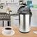 Angle. Brentwood - Brentwood 3.5-Liter Airpot Hot & Cold Drink Dispenser - Silver.