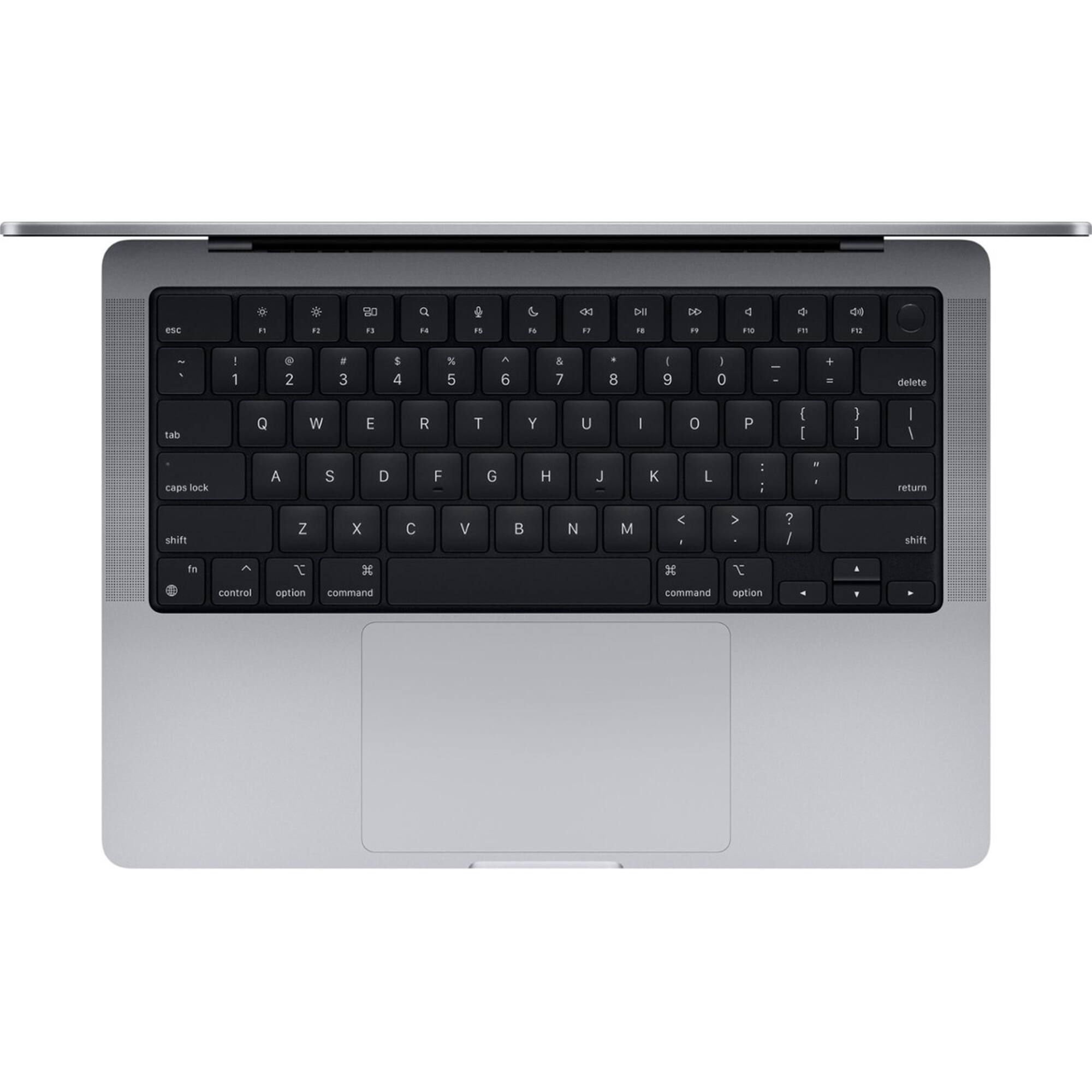 Alt View 1. Apple - MacBook Pro 14" Certified Refurbished - M1 Pro chip - 8CPU/14GPU with 16GB Memory - 512GB SSD (2021) - Gray.