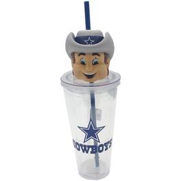 Pegasus - Dallas Cowboys Mascot Lid 24oz. Sipper Cup - Multicolor