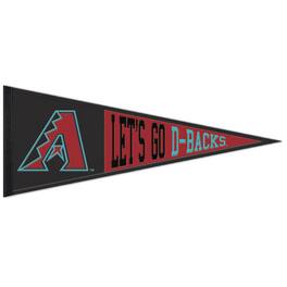 WinCraft - Arizona Diamondbacks 13" x 32" Slogan Wool Pennant - Multicolor