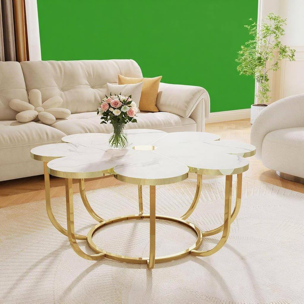 Angle. SlickBlue - Rattan Table?Coffee Table - Multi.