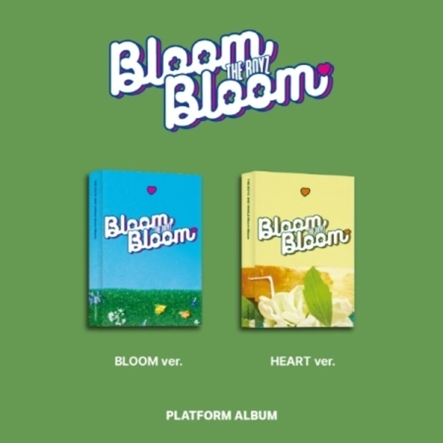 Bloom Bloom THE ROVZ  
BLOOM ver.  
HEART ver.  
PLATFORM ALBUM
