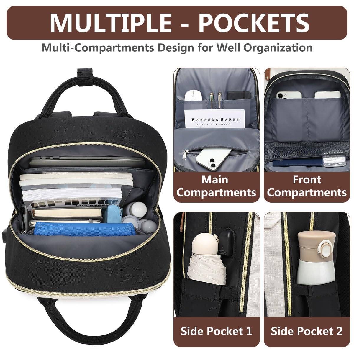 Live At Space Laptop Backpack For Women Bag 15 6 Inch Work Travel With ...