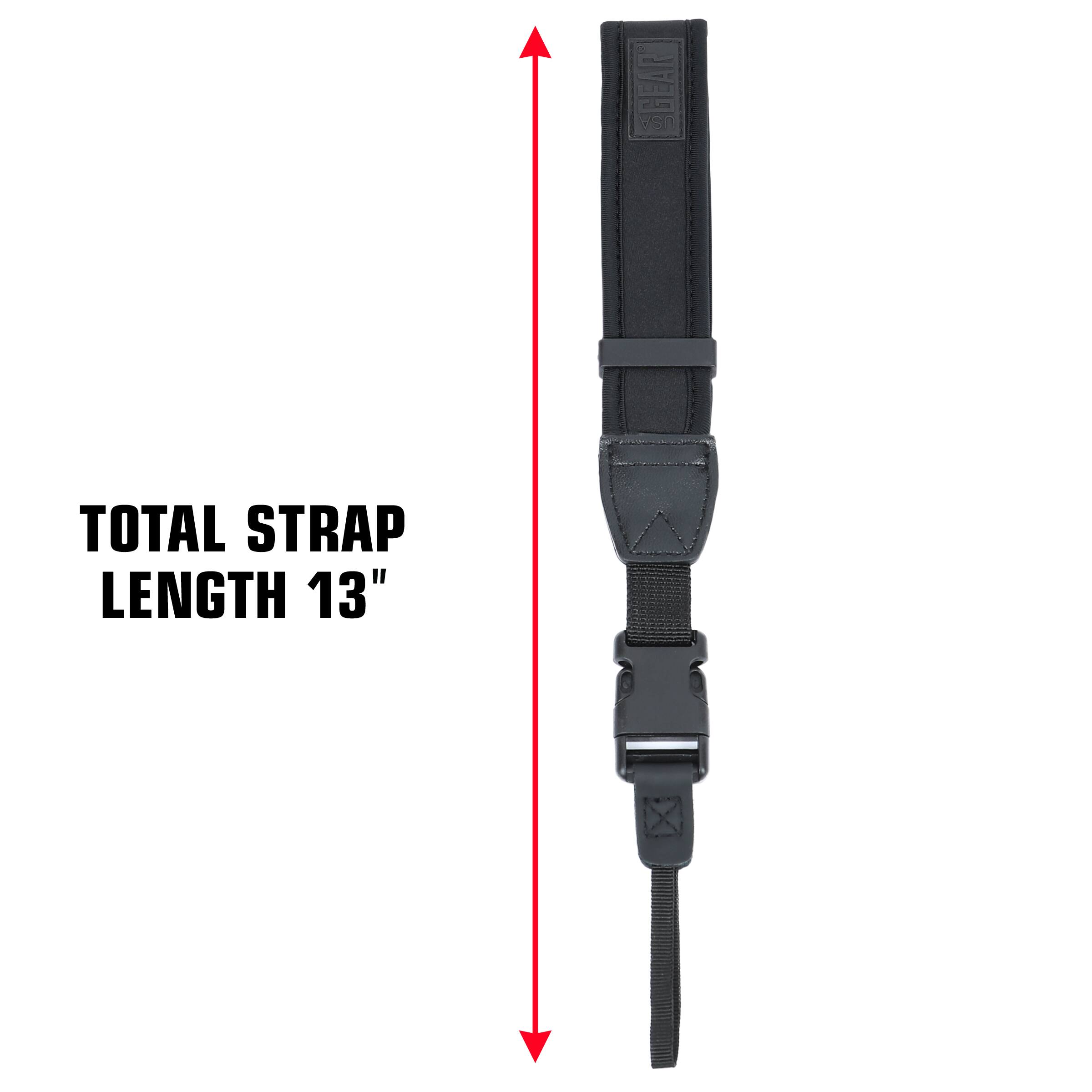 TOTAL STRAP LENGTH 13"