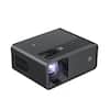 Front. COQOOL - Mini Projector 1080P,Full HD Video Projector, Compatible with iOS/Android/Windows - Black.
