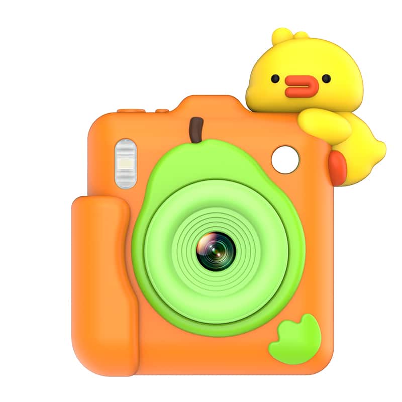 Umeiluce - Kids Color Instant Print Camera D16S Cute Unicorn & Duck 48MP Toy Digital Camera with Color Thermal Printing