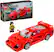 The image features a red Lego Speed Champions Ferrari F40 car, which is a popular toy car among children. The car is displayed in a box, and it is accompanied by a small Lego figure of a man. The car is designed to be a fast and exciting toy for kids to play with, and it is made with high-quality materials to ensure durability and longevity. The Lego Speed Champions Ferrari F40 car is a great addition to any child's toy collection and is sure to provide hours of fun and entertainment.