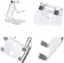 Alt View 14. SaharaCase - Foldable Stand for Most Cell Phones and Tablets up to 10" - Silver.