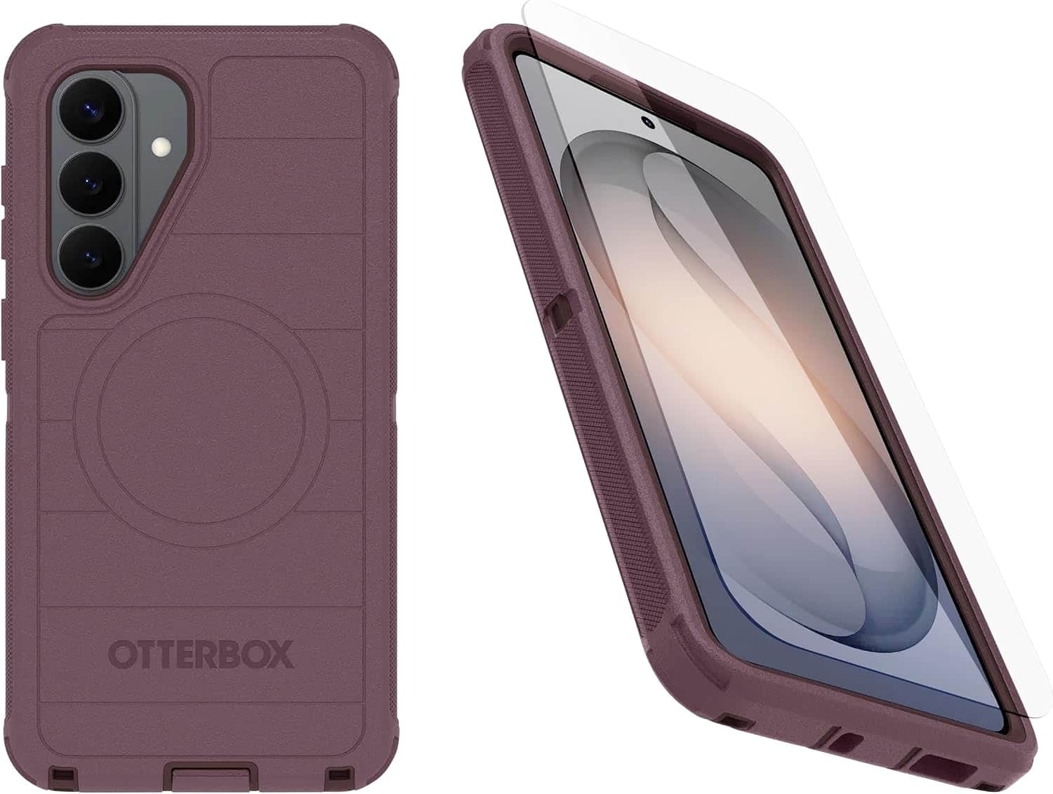 OtterBox - Galaxy S26 Plus (Only) - Bundle: Defender Series Case with Magnets & Screen Protector - Rugged & Durable - Purple Majesty price history on PriceWatchPro