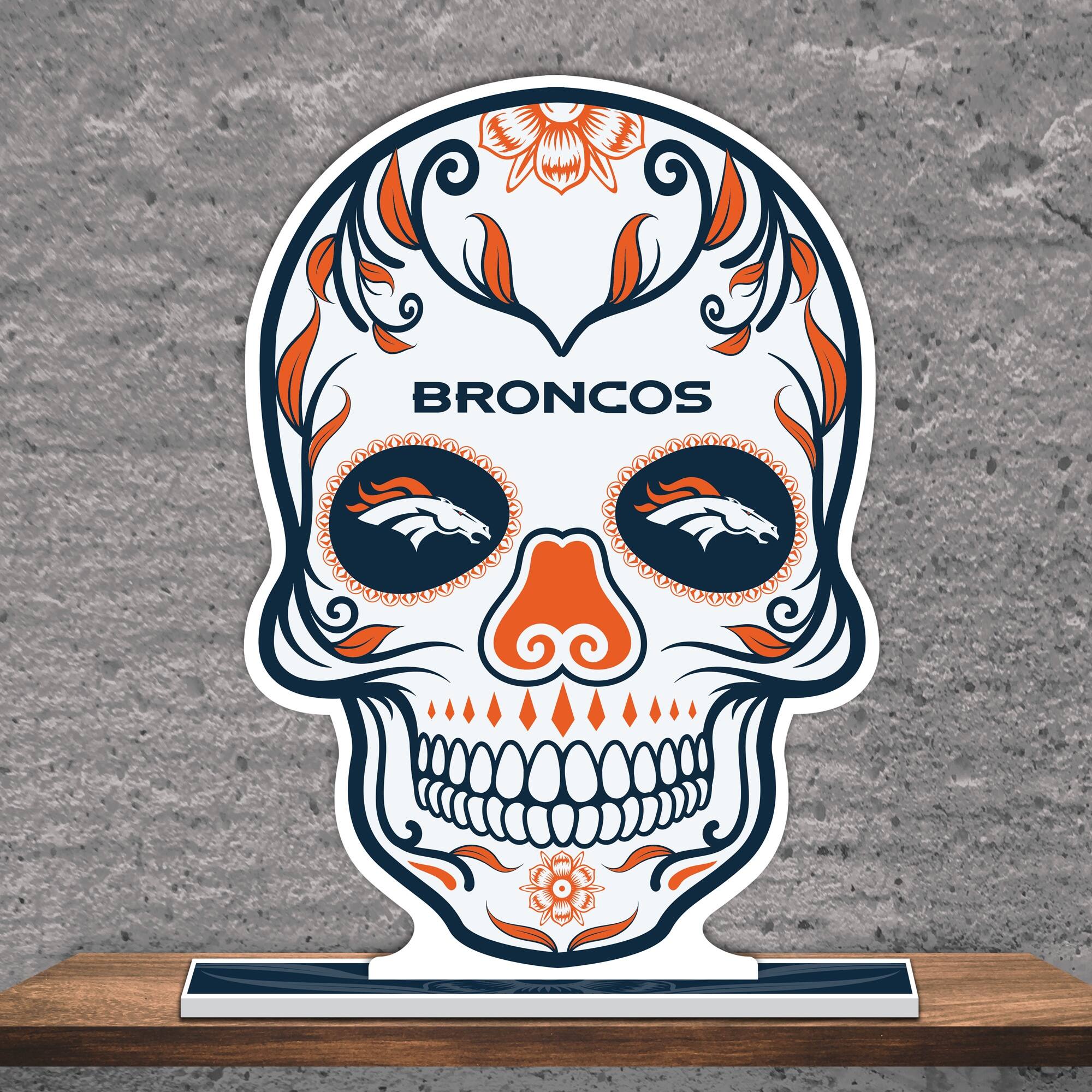 Alt View 1. UPI Marketing - 10" Sugar Skull Standee - Multicolor.