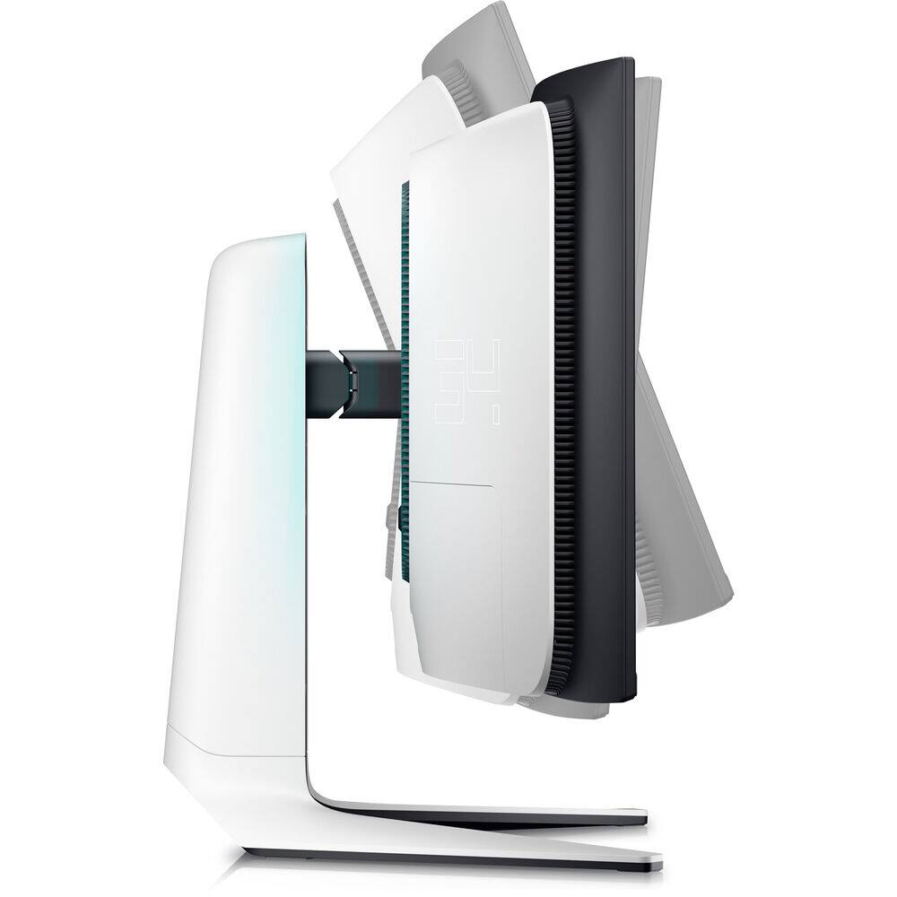 Alt View 6. Dell - 2 x Dell Alienware AW3423DW 34.2" 1440p HDR 175 Hz Curved Gaming Monitor (Lunar Light) + More.