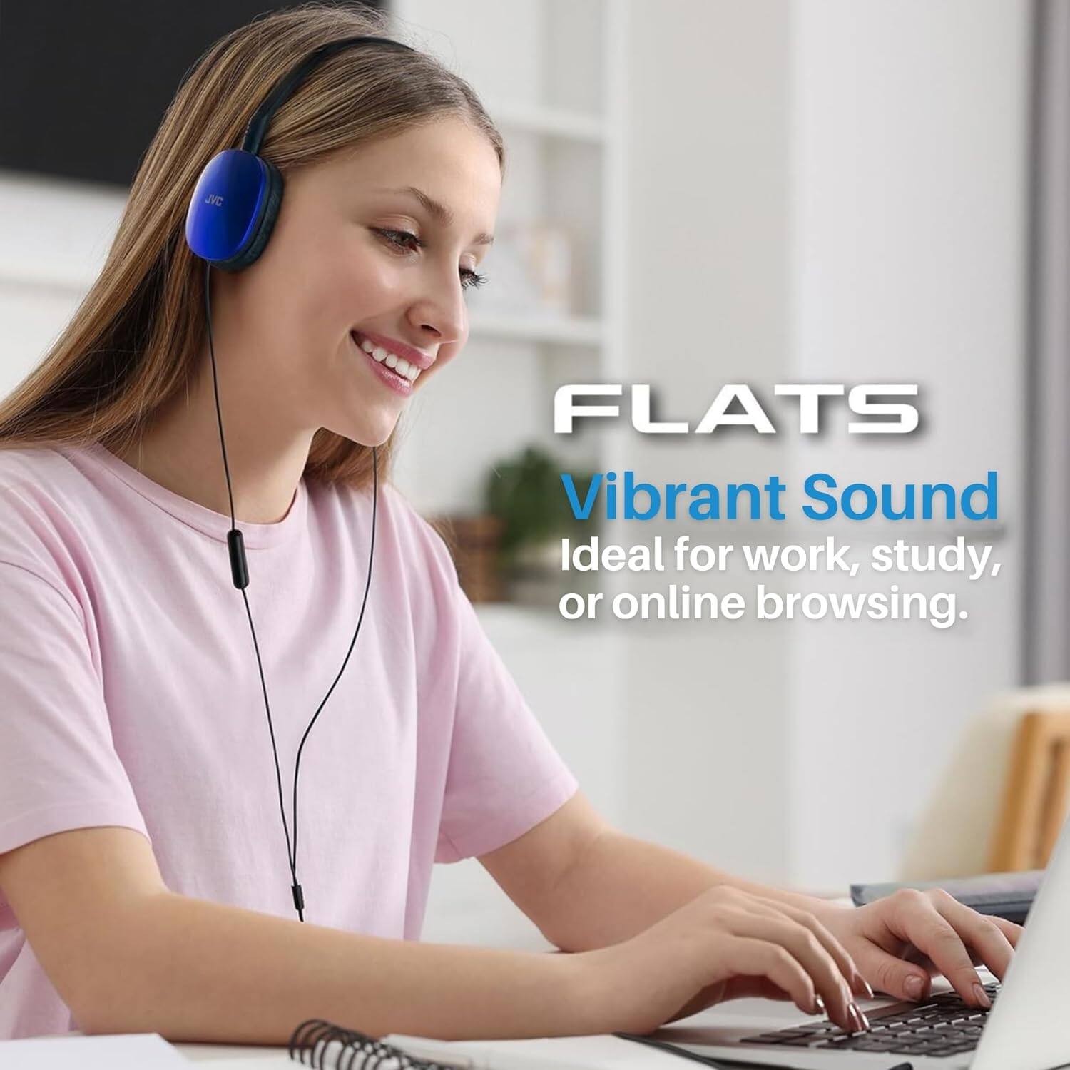 FLATS  
Vibrant Sound  
Ideal for work, study, or online browsing.