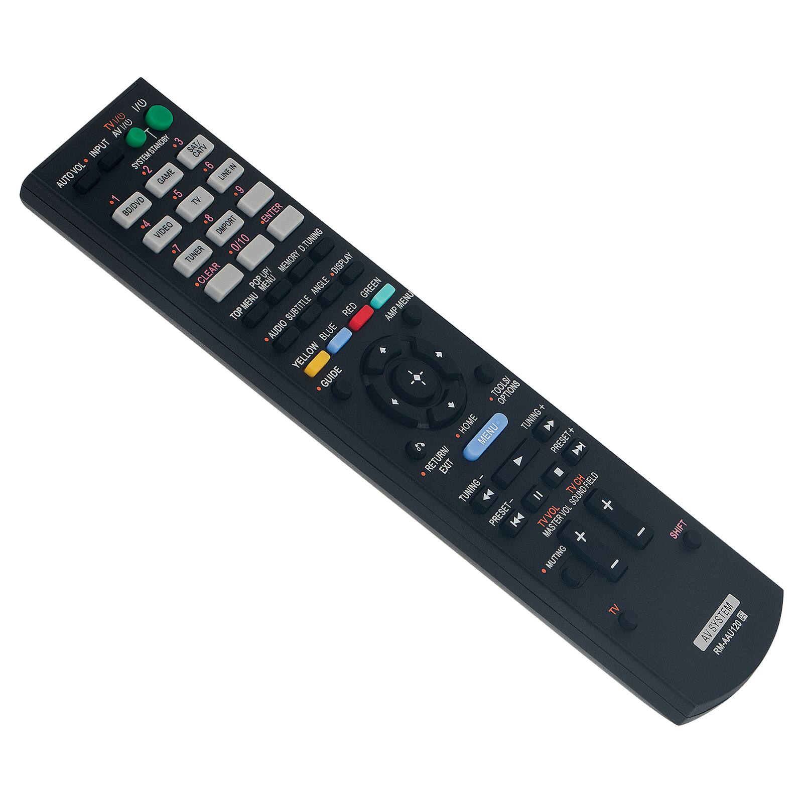 TV10 TV REVO T INPUT 3 SAU HDCYLSAS CATV AUTOVOL VOL 2 9 UNEI GAME 5 6+ 1 EDIOVD TV &4 g+ DMPORT ENTER VIDEO SHINDUO +7 TUNER 0/10 MEMORY DIBPLAY CLEAR SN ANGLE GREEN TOPMENU SUBTITLE RED MENU AMP I BLUE YELLOW GUIDE TOOLS/ OPTIONS A HOME TUNING+  MENU PRESET+  RETURN EXIT TUNING- TVCH FIELD 1 = SOUND PRESET OL +  TVVOL + MUTING I TV I SHIFT AVSYSTEM - YY-W