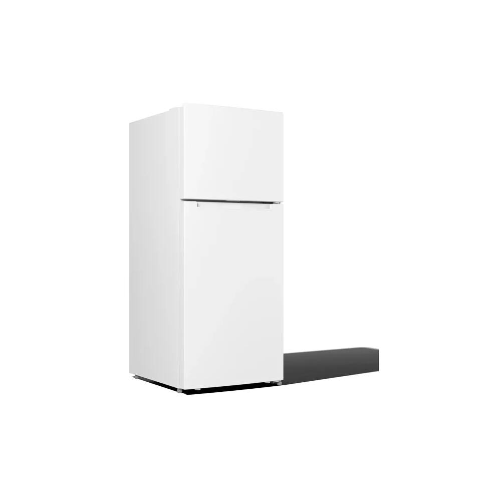 Angle. Element - Element ENR18TFGCW 17.6 Cu. Ft. White Top Freezer Refrigerator - White.