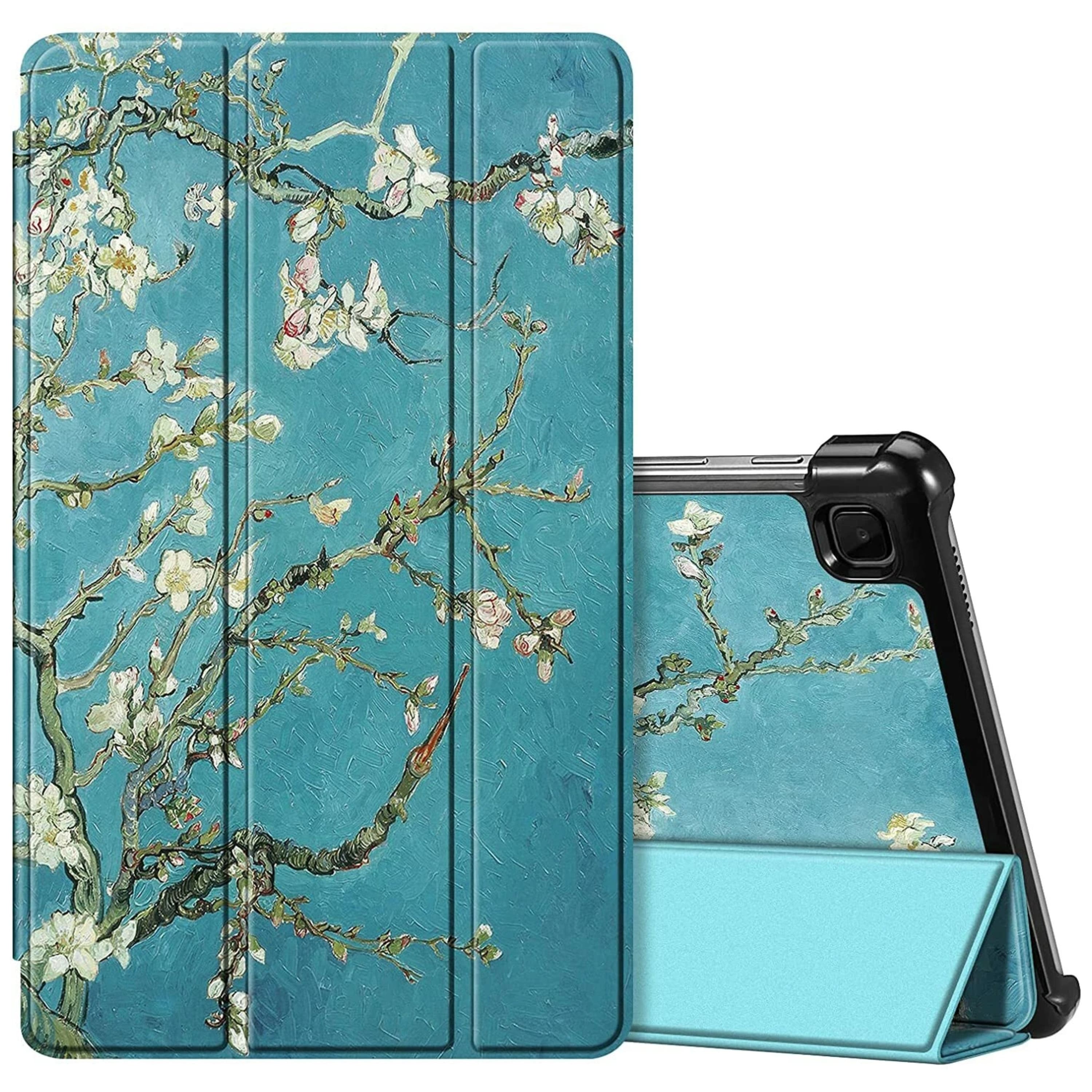 Front. Kitcheniva - Protective Slim Case For Samsung Galaxy Tab A7 Lite 2021 Tri-Fold Cover 8.7" Blossom - Blossom.