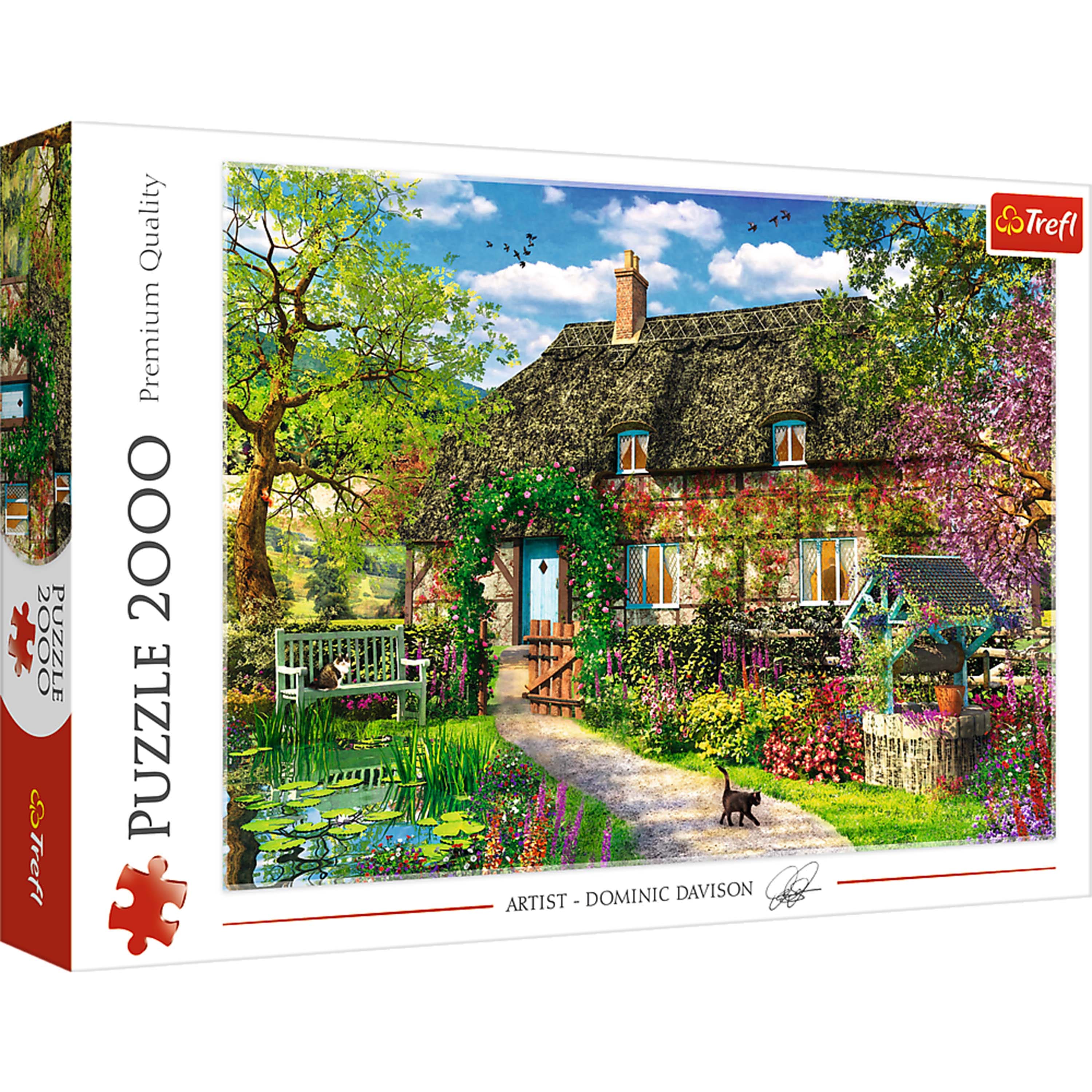 Trefl - Red 2000 Piece Puzzle - Country Cottage price history on PriceWatchPro
