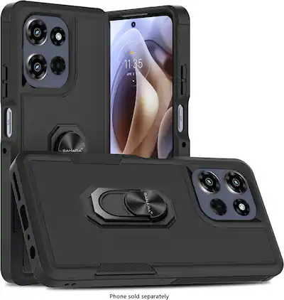 SAHARA - Raider Series Heavy Duty Case for Motorola G Power 5G (2025) - Scorpion Black SAHARA - Raider Series Heavy Duty Case for Motorola G Power 5G (2025) - Scorpion Black