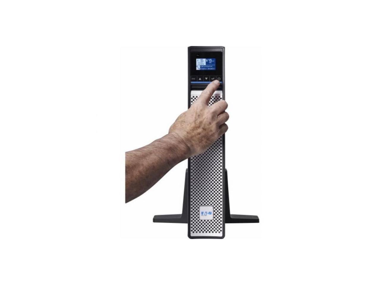 Alt View 7. Eaton - Eaton 5PX G2 1440VA 1440W 120V Line-Interactive UPS - 8 NEMA 5-15R Outlets, Cybersecure Network Card Included, Extended - Black.