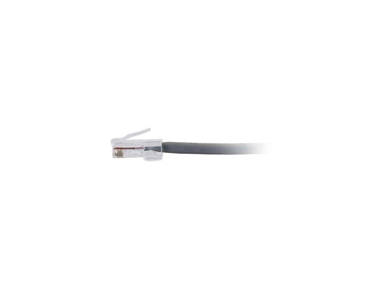 Alt View 3. Cables to Go - C2G 04070 Cat6 Cable - Non-Booted Unshielded Ethernet Network Patch Cable, Gray (7 Feet, 2.13 Meters).