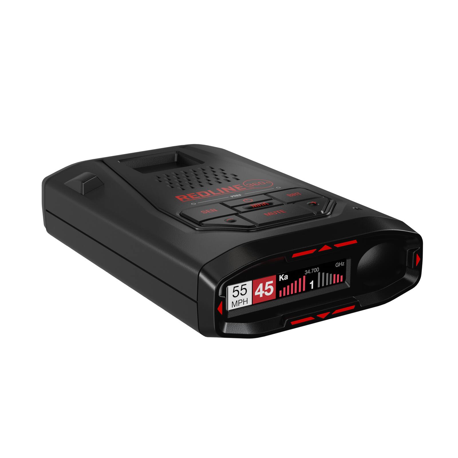 CD0 REDLINE - 0 SON . W SEN NLITE Ka 55 45 MPH 34.700 1 GHZ