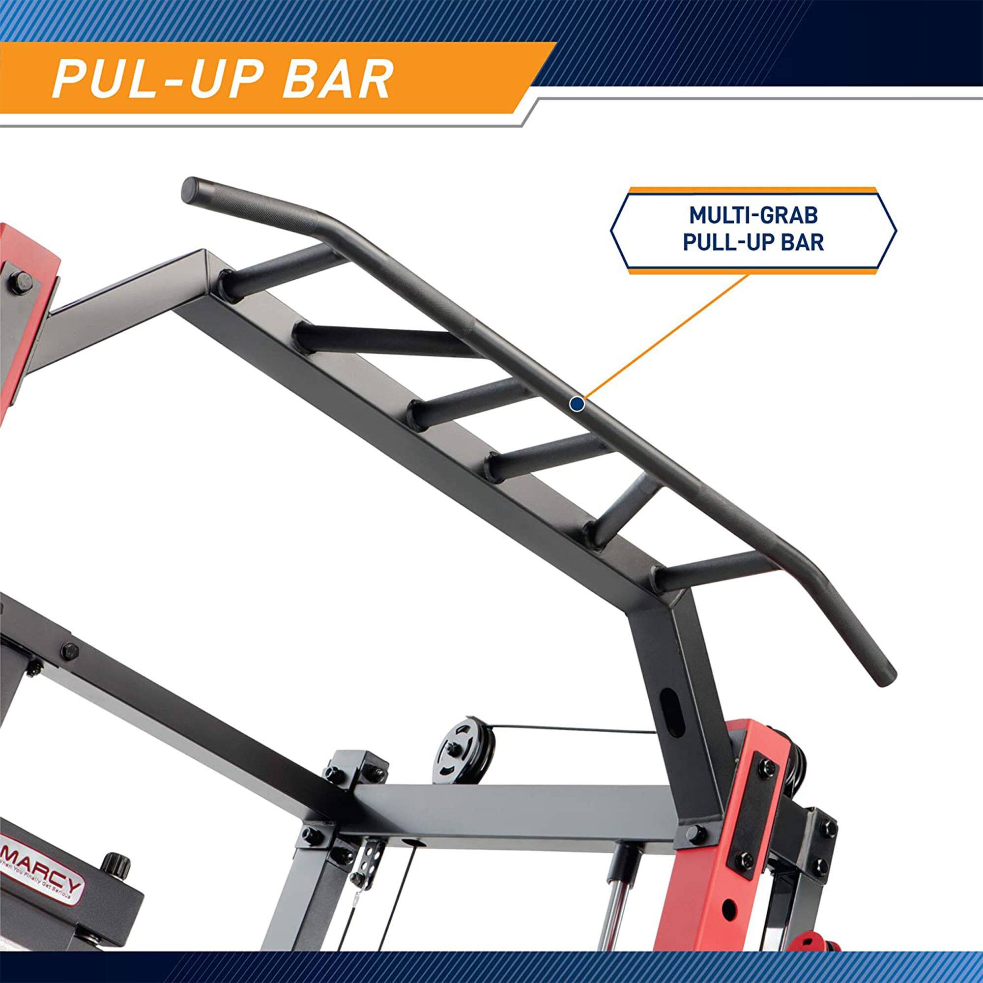 PUL-UP BAR  
MULTI-GRAB PULL-UP BAR  
MARCY