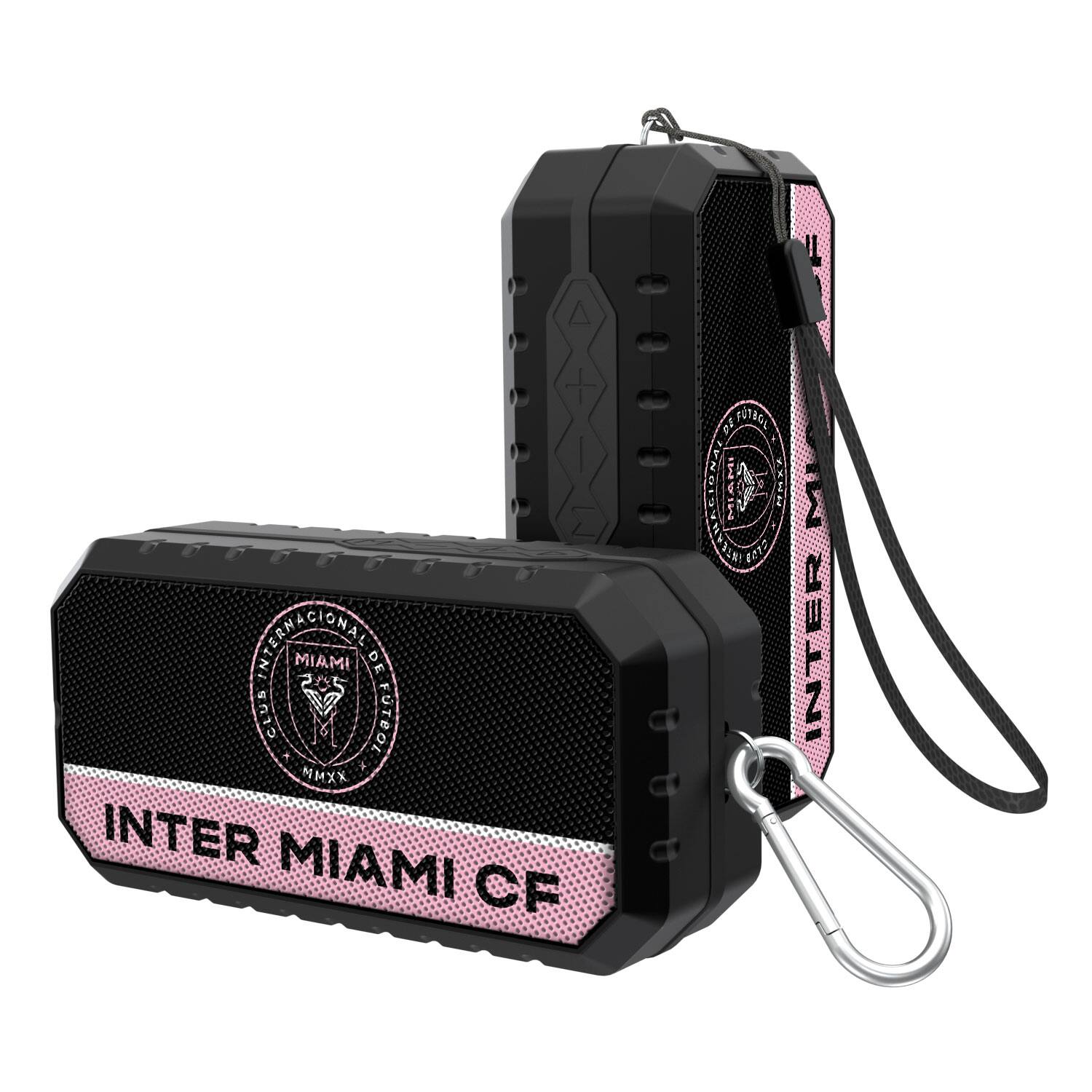 Keyscaper - Inter Miami CF Endzone Water-Resistant Bluetooth Speaker - Multicolor