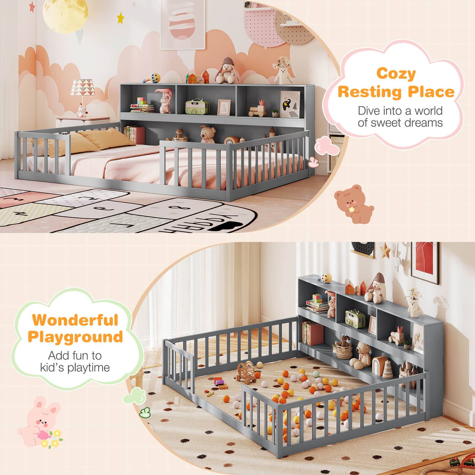 Cozy Resting Place: Dive into a world of sweet dreams.
Wonderful Playground: Add fun to kid's playtime.