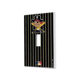 Keyscaper - Pittsburgh Pirates 1958-1966 Cooperstown Pinstripe Single Toggle Light Switch Plate - Multicolor