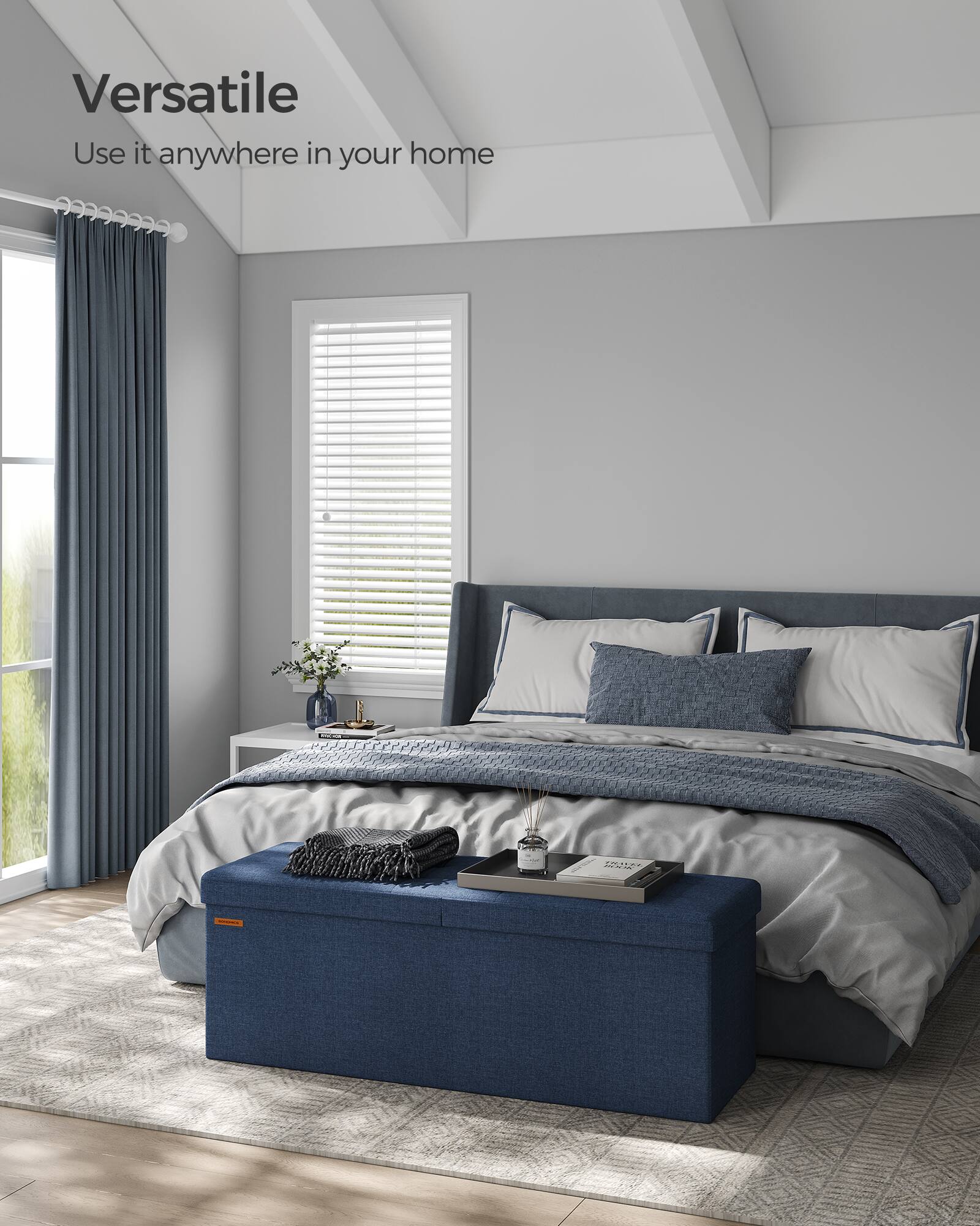 Versatile  
Use it anywhere in your home
