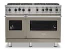Front. Viking - 5-Series Gas Open Burner Range - Nantucket.