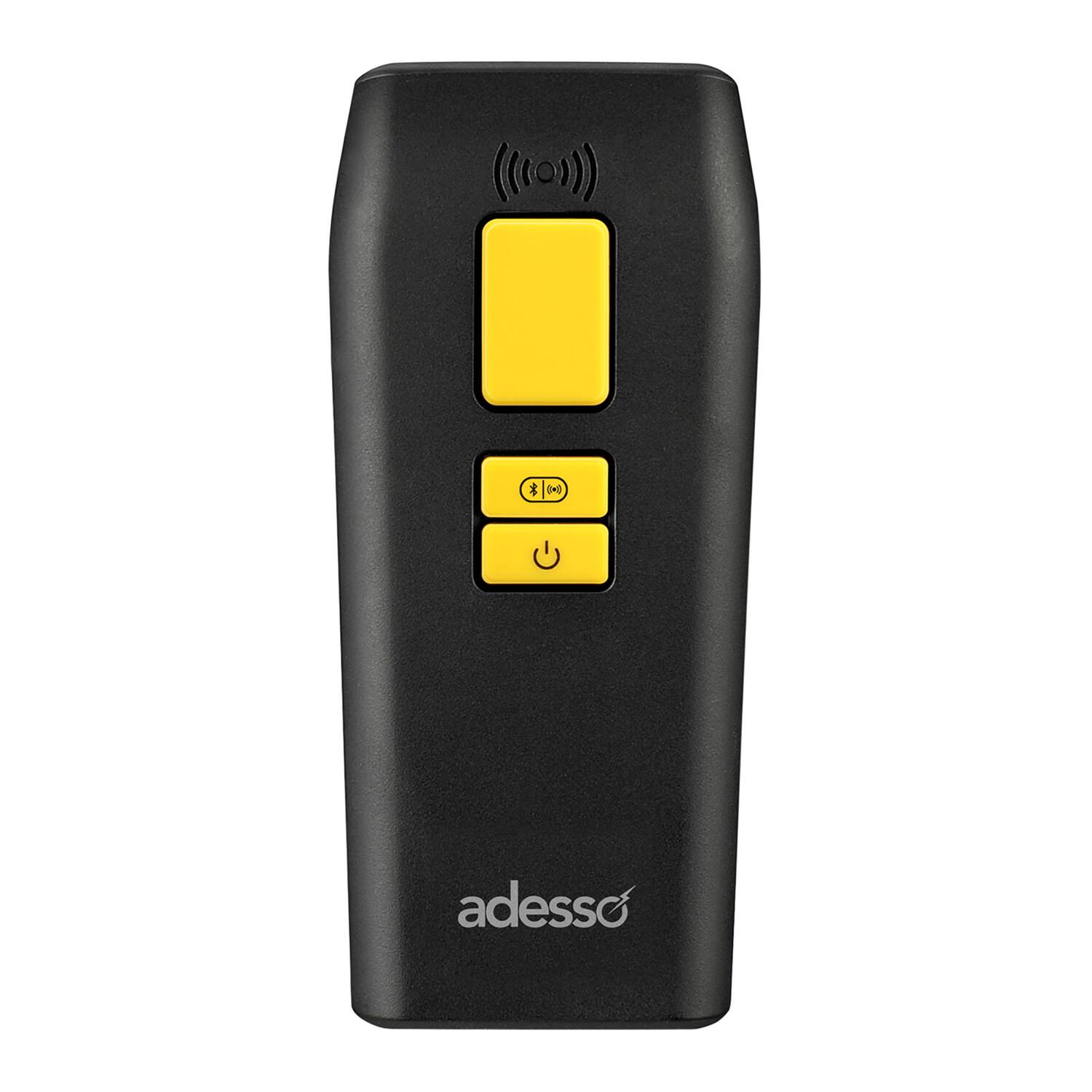 Alt View 9. Adesso - Adesso Bluetooth & 2.4Ghz Wireless Antimicrobial & Waterproof 2D Barcode Scanner - Cable/Wireless Connectivity - 300 - Black.