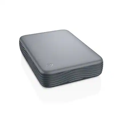 Front. Seagate - Seagate Expansion Desktop External HDD 8TB - Black.