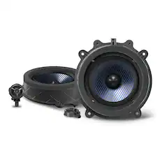 Front. Alpine - Alpine EV-65CF-T - 6.5" Component Front Door Speaker Set Compatible with 17-24 Model 3 & 20-24 Model Y - Black/Gray.