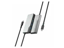 Alogic - Fusion CORE 5-in-1 USB-C Hub Compact Dock V2 UCFUHDV2SGR