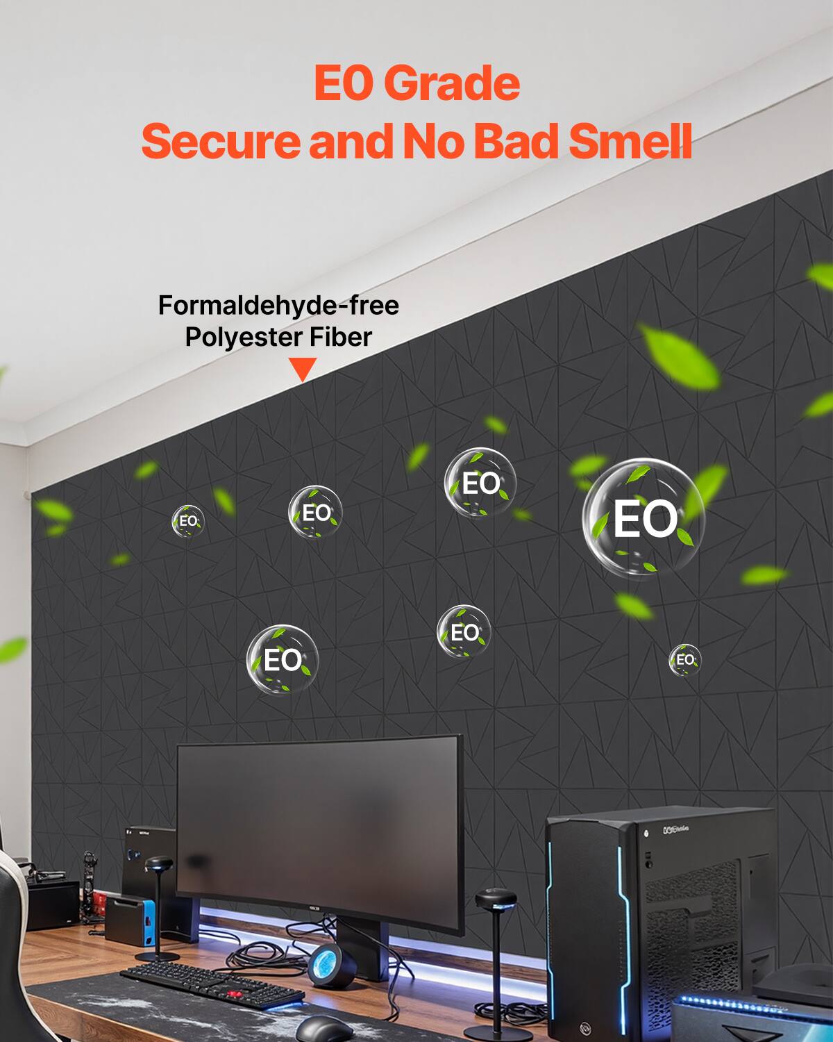 EO Grade Secure and No Bad Smell  
Formaldehyde-free Polyester Fiber
