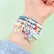 Alt View Zoom 12. Make It Real - Summer Vibes Heishi Bead Set -Create 5 Unique Cord Charm Bracelets.