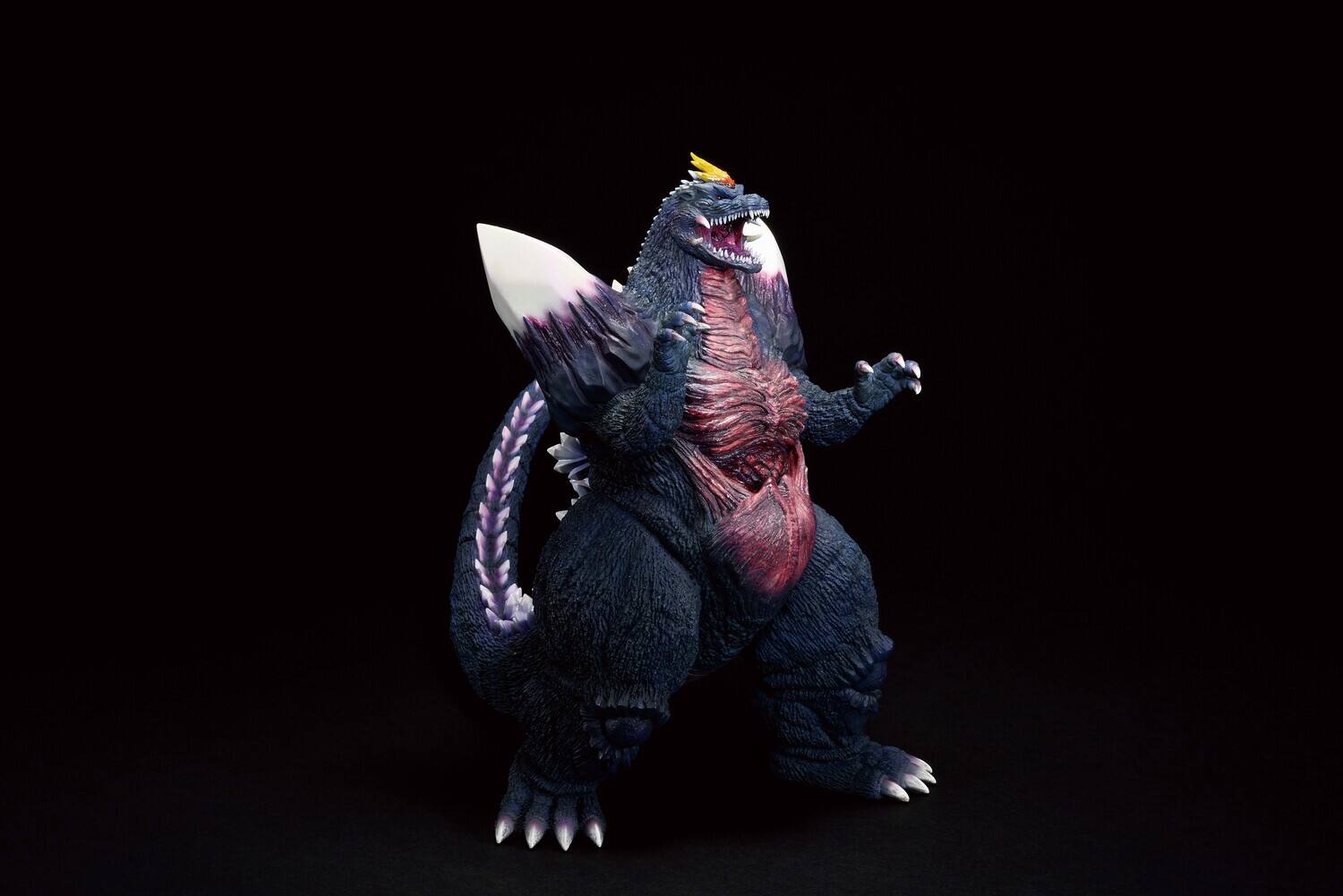 Alt View 4. Bandai - Ichibansho - Godzilla vs Spacegodzilla - Monsterlise - SpaceGodzilla (Monster Stampede) Figure   - COLLECTIBLES - Multicolor.