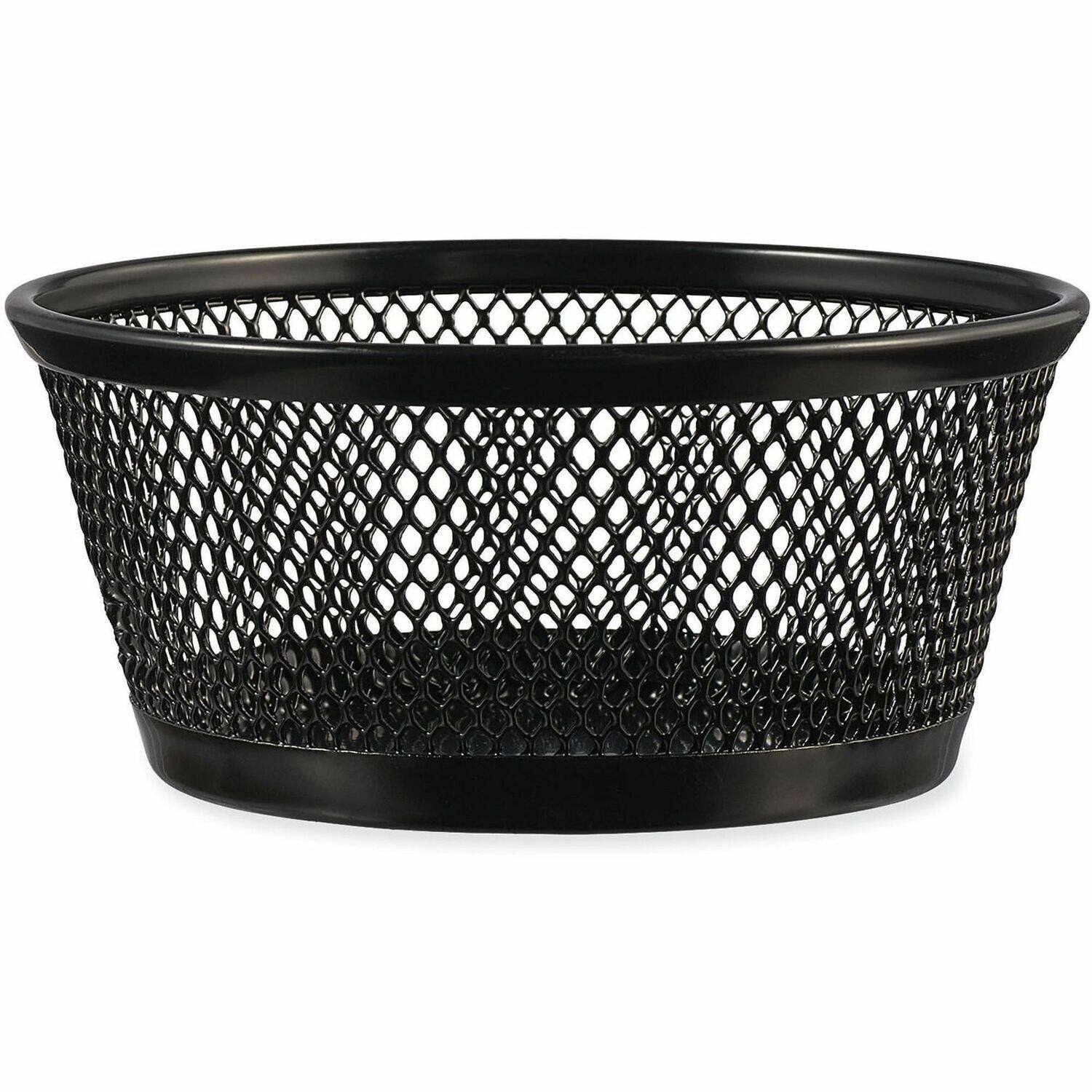 "Universal - Jumbo Mesh Storage Dish 4.38"" Diameter x 2""h 1 Compartment 2"" Wire Mesh - Black" price history on PriceWatchPro